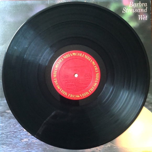 Barbra Streisand Wet Vinyl Lp '79 - Picture 6 of 7
